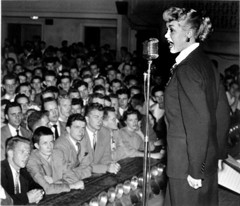 June Christy on stage