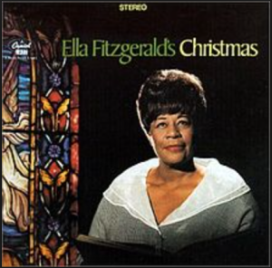 Ella Fitzgerald's Christmas album cover