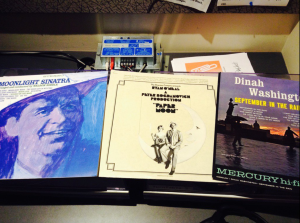 Sinatra, Paper Moon, and Dinah Washington records