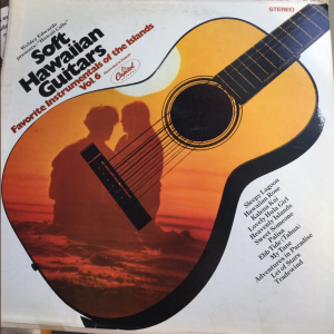 "Soft Hawaiian Guitars" album cover