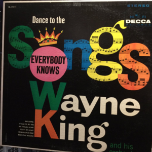 Wayne King album cover