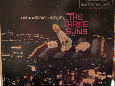 Three Suns "On A Magic Carpet" album cover