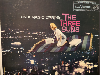 The Three Suns "On A Magic Carpet" album cover