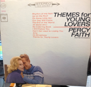 "Themes for Young Lovers" by Percy Faith - album cover