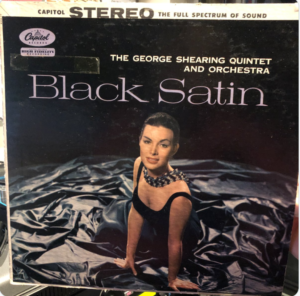 "Black Satin" by The George Shearing Quintet album cover