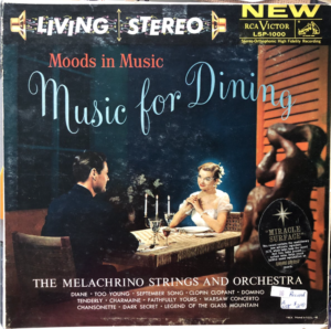 "Music For Dining" album cover