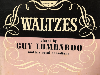 "Waltzes played by Guy Lombardo and his Royal Canadians" box set cover