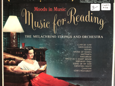 "Music For Reading" album cover
