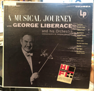 "A Musical Journey" - George Liberace album cover